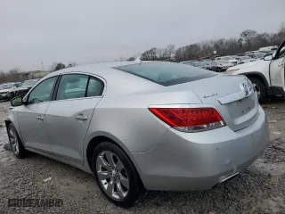2011 Buick LaCrosse CXS with VIN 1G4GE5ED7BF327130, listed as a Copart auction lot 43635415 with 263,267 mi miles and Salvage Title. Bid and sale history available at carsss.com. Image 2.