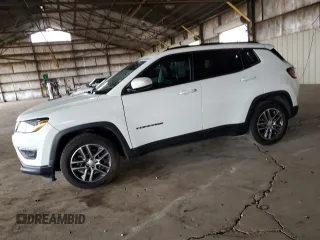 2020 Jeep Compass Latitude w/Sun/Safety Pkg with VIN 3C4NJCBB5LT241661, listed as a Copart auction lot 45169635 with 113,068 mi miles and Salvage Title. Bid and sale history available at carsss.com. Image 1.