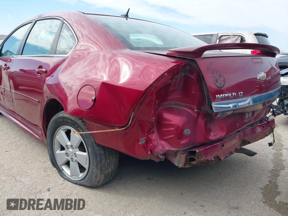 2010 Chevrolet Impala LT with VIN 2G1WB5EK2A1148032, listed as a IAAI auction lot 30866773 with 107,761 mi miles and . Bid and sale history available at DreamBid. Image 6.