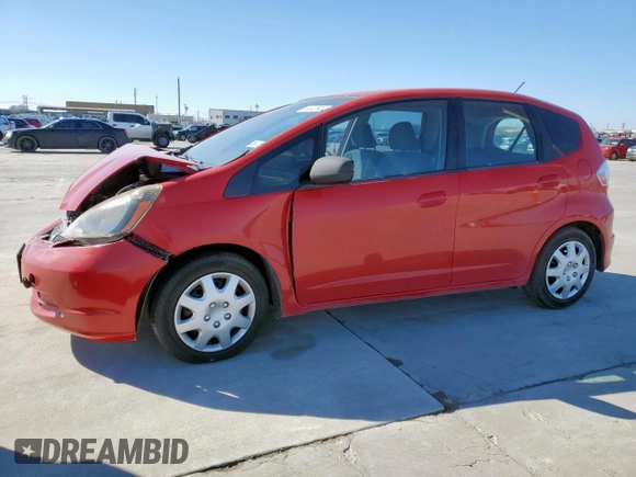 2013 Honda Fit with VIN JHMGE8H39DC076963, listed as a Copart auction lot 44442645 with 61,639 mi miles and Salvage Title. Bid and sale history available at carsss.com. Image 1.
