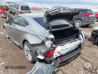 2019 Lexus RC with VIN JTHS85BC3K5005168, listed as a IAAI auction lot 42052239 with 58,976 mi miles. Bid and sale history available at carsss.com. Image 3.