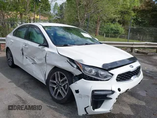 2019 Kia Forte S with VIN 3KPF34AD3KE124249, listed as a IAAI auction lot 41986218 with 40,164 mi miles. Bid and sale history available at carsss.com. Image 1.