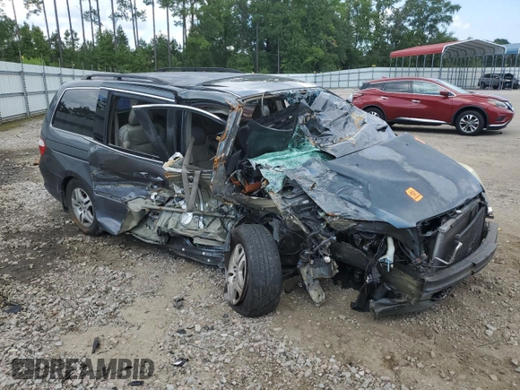 2005 Honda Odyssey EX-L with VIN 5FNRL38615B072116, listed as a Copart auction lot 67469284 with 0 mi miles and Salvage Title. Bid and sale history available at carsss.com. Image 4.