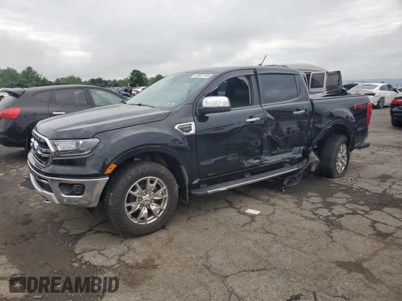 2019 Ford Ranger XL with VIN 1FTER4FH9KLA14206, listed as a Copart auction lot 63991185 with 49,359 mi miles and Salvage title. Bid and sale history available at DreamBid. Image 1.