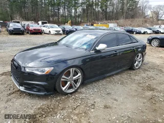 2016 Audi S6 Premium Plus with VIN WAUF2AFC0GN006581, listed as a Copart auction lot 53429215 with 151,937 mi miles and Clean Title. Bid and sale history available at carsss.com. Image 1.