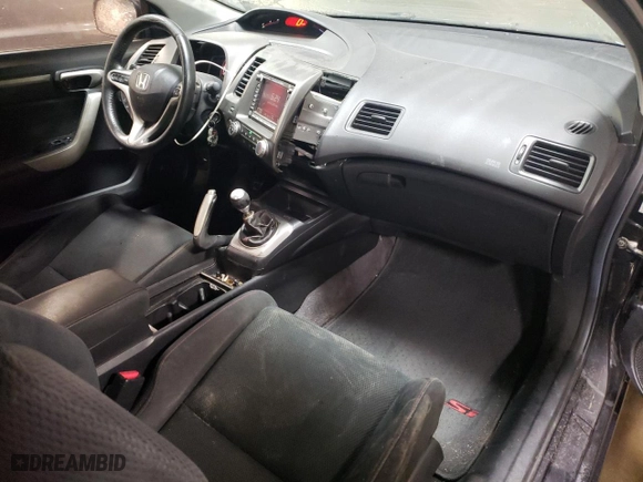 2007 Honda Civic Si with VIN 2HGFG21557H703323, listed as a Copart auction lot 43419845 with NaN miles and Salvage Title. Bid and sale history available at carsss.com. Image 8.