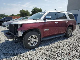 2019 Chevrolet Tahoe LT z VIN 1GNSKBKC1KR395673, wystawiony jako Copart lot #56041725 z przebiegiem 59 766 mil mil oraz Szkoda całkowita • Salvage title. Historia ofert i sprzedaży dostępna na DreamBid. Obrazek 1.