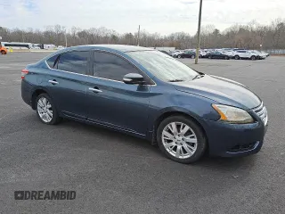2015 Nissan Sentra SL with VIN 3N1AB7AP7FY289396, listed as a Copart auction lot 45127795 with 77,309 mi miles and Clean Title. Bid and sale history available at DreamBid. Image 4.