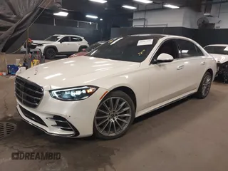 2023 Mercedes-Benz S-Class S 580 with VIN W1K6G7GB5PA218791, listed as a IAAI auction lot 41207504 with 31,107 mi miles. Bid and sale history available at carsss.com. Image 2.