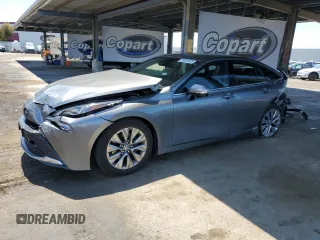 2024 Toyota Mirai XLE with VIN JTDAAAAA1RA011692, listed as a Copart auction lot 56951945 with 7,444 mi miles and Salvage title. Bid and sale history available at DreamBid. Image 1.