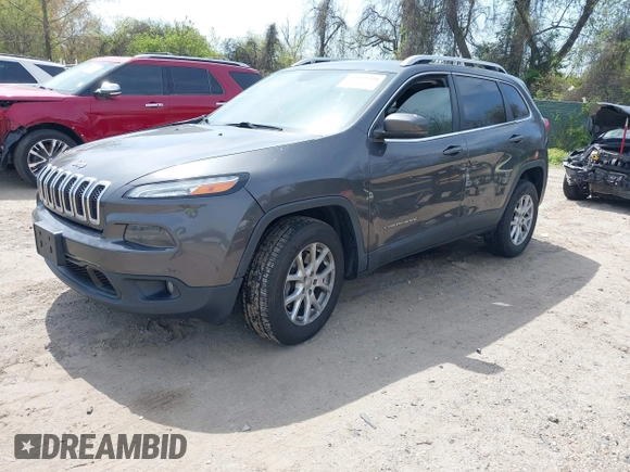 2017 Jeep Cherokee Latitude with VIN 1C4PJMCB0HW583128, listed as a IAAI auction lot 42069831 with 63,497 mi miles and . Bid and sale history available at DreamBid. Image 2.