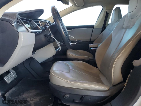 2012 Tesla Model S Performance with VIN 5YJSA1DP2CFP01454, listed as a Copart auction lot 53503025 with 116,636 mi miles and Salvage Title. Bid and sale history available at carsss.com. Image 7.