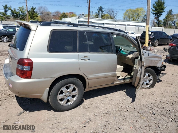 2006 Toyota Highlander with VIN JTEHP21A260185173, listed as a Copart auction lot 53205995 with 0 mi miles and Salvage Title. Bid and sale history available at carsss.com. Image 3.
