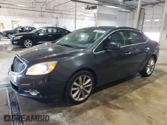 2014 Buick Verano with VIN 1G4PP5SKXE4131440, listed as a Copart auction lot 63250235 with 133,804 mi miles and Salvage title. Bid and sale history available at DreamBid. Image 1.