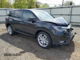 2024 Honda Passport EX-L с VIN 5FNYF8H53RB009113, выставлен на аукционе Copart как лот 54987545 с пробегом 9 443 миль миль и Списание • Salvage title. История ставок и продаж доступна на DreamBid. Изображение 4.