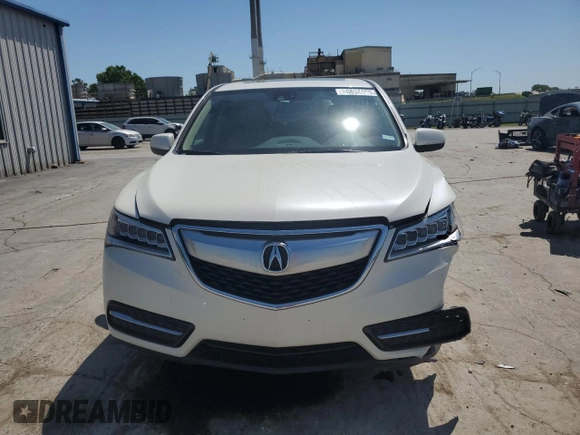 2014 Acura MDX Technology z VIN 5FRYD4H47EB022316, wystawiony jako Copart lot #56894405 z przebiegiem 56 343 mil mil oraz Szkoda całkowita • Salvage title. Historia ofert i sprzedaży dostępna na DreamBid. Obrazek 5.