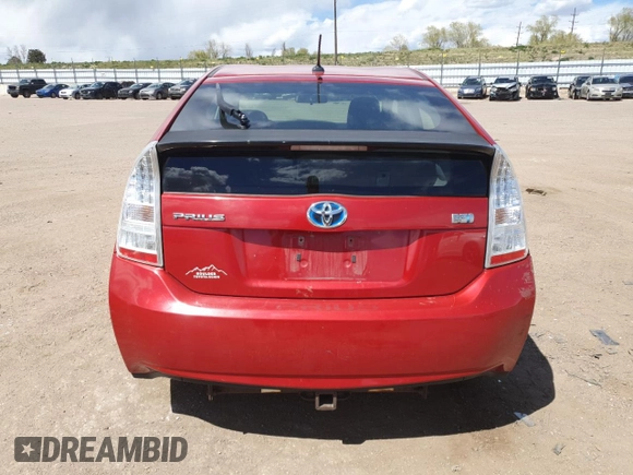 2010 Toyota Prius II z VIN JTDKN3DU8A1102036, wystawiony jako Copart lot #55313755 z przebiegiem 235 349 mil mil oraz Czysty tytuł • Clean title. Historia ofert i sprzedaży dostępna na DreamBid. Obrazek 6.