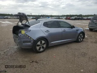 2012 Kia Optima Hybrid with VIN KNAGM4AD5C5009471, listed as a Copart auction lot 50542505 with 146,624 mi miles and Salvage Title. Bid and sale history available at DreamBid. Image 3.
