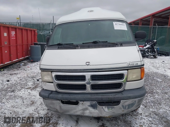 1999 Dodge Cargo Conversion with VIN 2B6HB11Y8XK563608, listed as a IAAI auction lot 41726411 with 199,239 mi miles and . Bid and sale history available at DreamBid. Image 12.