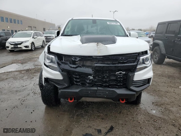 2022 Chevrolet Colorado 4WD ZR2 with VIN 1GCGTEEN1N1323952, listed as a Copart auction lot 48072705 with 23,920 mi miles and Salvage Title. Bid and sale history available at carsss.com. Image 5.