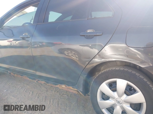 2008 Toyota Yaris with VIN JTDBT923781201380, listed as a IAAI auction lot 42043886 with Not Provided miles. Bid and sale history available at carsss.com. Image 6.
