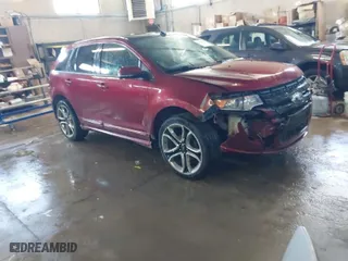 2013 Ford Edge Sport with VIN 2FMDK4AK6DBC53455, listed as a IAAI auction lot 41813081 with 235,852 mi miles. Bid and sale history available at carsss.com. Image 1.