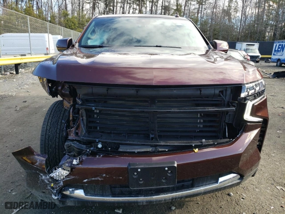 2023 Chevrolet Tahoe LT with VIN 1GNSKNKD0PR196907, listed as a Copart auction lot 47220285 with 20,152 mi miles and Salvage Title. Bid and sale history available at carsss.com. Image 5.