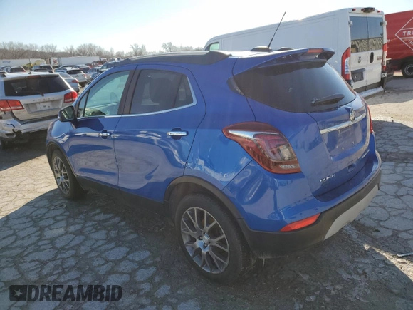 2017 Buick Encore Sport Touring с VIN KL4CJ1SB7HB067302, выставлен на аукционе Copart как лот 47891315 с пробегом 111 157 миль миль и Списание • Salvage title. История ставок и продаж доступна на DreamBid. Изображение 2.
