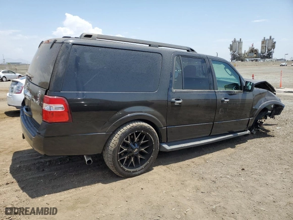 2014 Ford Expedition EL XLT with VIN 1FMJK1H56EEF07057, listed as a Copart auction lot 64279484 with 107,346 mi miles and Salvage Title. Bid and sale history available at carsss.com. Image 3.