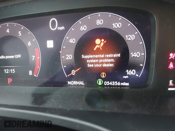 2023 Acura Integra w/A-Spec Package with VIN 19UDE4H35PA002597, listed as a IAAI auction lot 42444433 with 54,356 mi miles and . Bid and sale history available at DreamBid. Image 15.