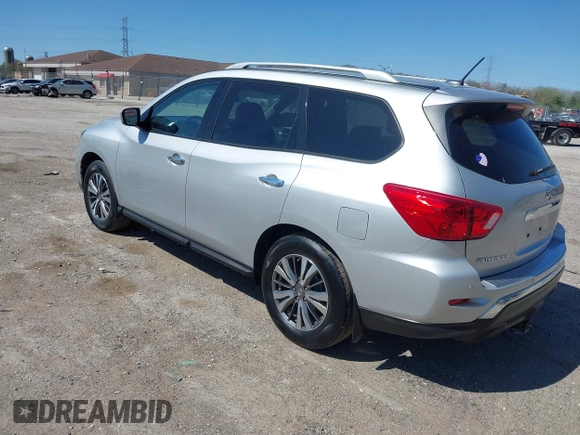 2017 Nissan Pathfinder S with VIN 5N1DR2MN5HC683800, listed as a IAAI auction lot 42228769 with 44,029 mi miles and . Bid and sale history available at DreamBid. Image 3.