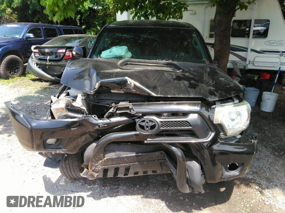 2014 Toyota Tacoma with VIN 3TMMU4FN6EM072471, listed as a IAAI auction lot 42525218 with 150,461 mi miles and . Bid and sale history available at DreamBid. Image 13.