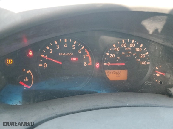 2007 Nissan Frontier XE with VIN 1N6BD06T07C416280, listed as a Copart auction lot 42249435 with 233,528 mi miles and Salvage Title. Bid and sale history available at carsss.com. Image 9.