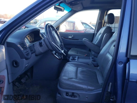2003 Kia Sedona LX with VIN KNDUP131036461742, listed as a Copart auction lot 83338164 with 111,120 mi miles and Salvage Title. Bid and sale history available at carsss.com. Image 7.