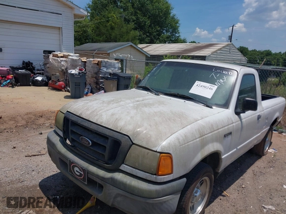 2005 Ford Ranger XL with VIN 1FTYR10D25PA22419, listed as a IAAI auction lot 42490246 with Not provided miles and . Bid and sale history available at DreamBid. Image 2.
