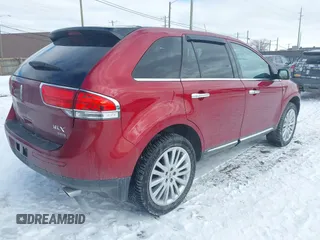2014 Lincoln MKX with VIN 2LMDJ8JK2EBL06393, listed as a IAAI auction lot 41646903 with 118,394 mi miles. Bid and sale history available at carsss.com. Image 4.