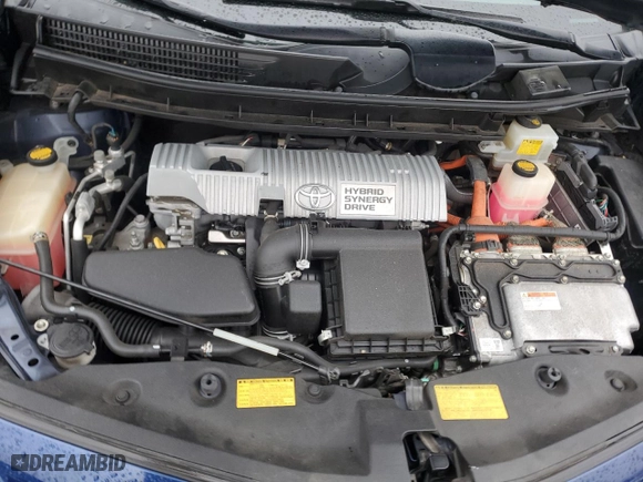 2012 Toyota Prius v Two with VIN JTDZN3EU3C3183595, listed as a Copart auction lot 88448635 with 0 mi miles and Salvage Title. Bid and sale history available at carsss.com. Image 11.