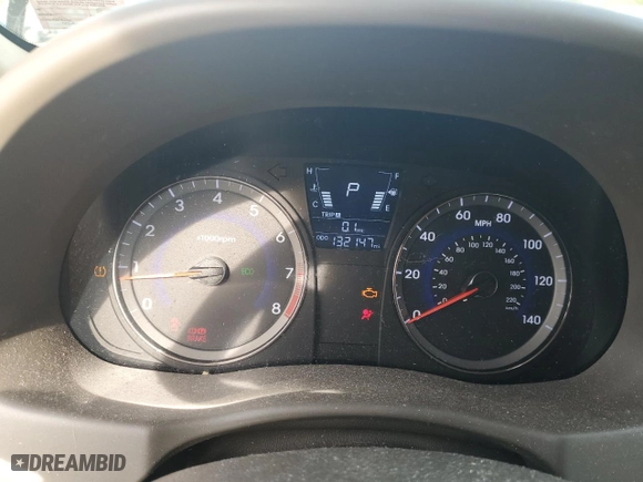 2014 Hyundai Accent GLS with VIN KMHCT4AE2EU658601, listed as a Copart auction lot 51180355 with 132,147 mi miles and Salvage Title. Bid and sale history available at carsss.com. Image 9.