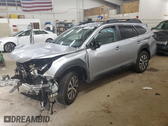 2025 Subaru Outback Premium z VIN 4S4BTADC8S3138991, wystawiony jako Copart lot #58778345 z przebiegiem 10 208 mil mil oraz Szkoda całkowita • Salvage title. Historia ofert i sprzedaży dostępna na DreamBid. Obrazek 1.