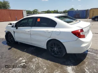 2012 Honda Civic LX с VIN 19XFB2F54CE110189, выставлен на аукционе Copart как лот 52914705 с пробегом Не указан миль и Списание • Salvage title. История ставок и продаж доступна на DreamBid. Изображение 2.