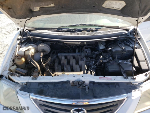 2001 Mazda MPV DX with VIN JM3LW28Y210191351, listed as a Copart auction lot 76133494 with 172,172 mi miles and Salvage Title. Bid and sale history available at carsss.com. Image 12.