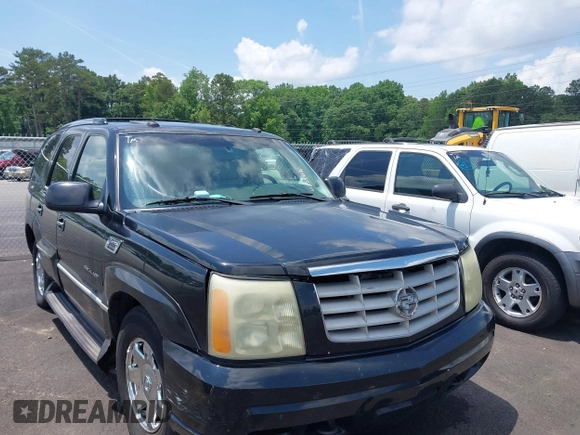 2003 Cadillac Escalade z VIN 1GYEC63T73R187253, wystawiony jako IAAI lot #42299186 z przebiegiem 288 373 mil mil oraz . Historia ofert i sprzedaży dostępna na DreamBid. Obrazek 1.