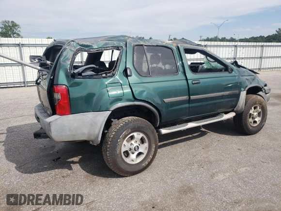 2001 Nissan Xterra XE with VIN 5N1ED28Y31C541085, listed as a Copart auction lot 57450195 with Not provided miles and Salvage title. Bid and sale history available at DreamBid. Image 3.