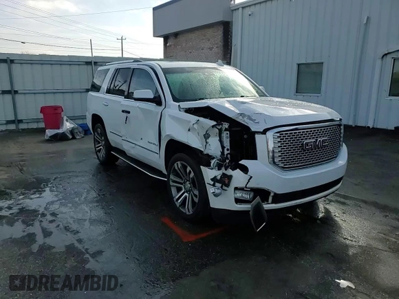 2017 GMC Yukon Denali with VIN 1GKS1CKJ7HR363114, listed as a Copart auction lot 42456135 with 152,519 mi miles and Salvage Title. Bid and sale history available at carsss.com. Image 14.