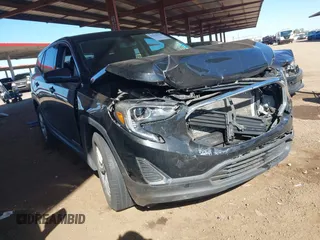 2019 GMC Terrain SLE with VIN 3GKALMEV1KL155433, listed as a IAAI auction lot 41831770 with 49,643 mi miles. Bid and sale history available at carsss.com. Image 1.