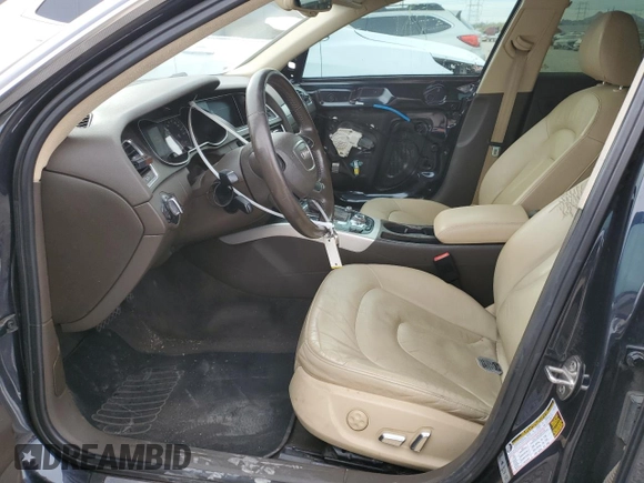 2014 Audi A4 Premium Plus with VIN WAUEFAFL9EN025515, listed as a Copart auction lot 82852554 with 109,064 mi miles and Salvage Title. Bid and sale history available at carsss.com. Image 7.