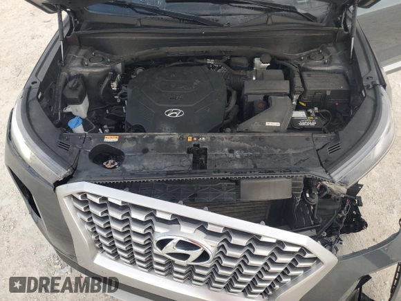 2022 Hyundai Palisade SEL z VIN KM8R34HE6NU393861, wystawiony jako Copart lot #67825744 z przebiegiem 43 601 mil mil oraz Nie do naprawy • Non repairable. Historia ofert i sprzedaży dostępna na DreamBid. Obrazek 13.
