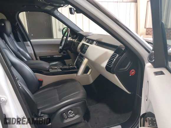 2016 Land Rover Range Rover HSE with VIN SALGS2KF7GA249348, listed as a IAAI auction lot 42618077 with 108,916 mi miles and . Bid and sale history available at DreamBid. Image 5.