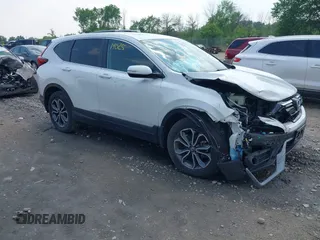 2021 Honda CR-V EX with VIN 5J6RW2H52ML014627, listed as a IAAI auction lot 42419025 with 62,685 mi miles and . Bid and sale history available at DreamBid. Image 1.