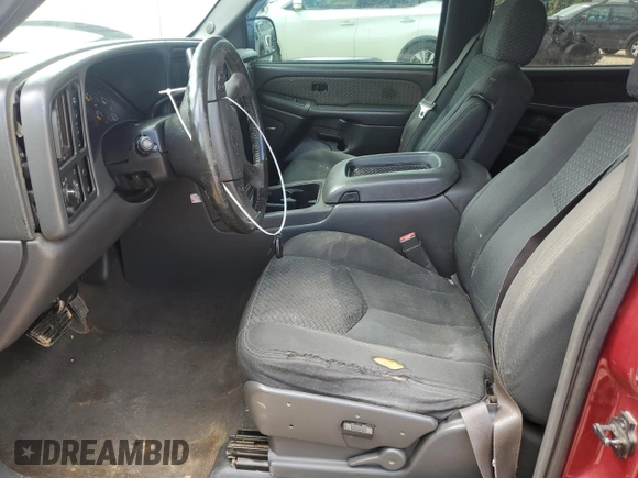 2004 Chevrolet Avalanche Z71 with VIN 3GNEK12T64G128524, listed as a Copart auction lot 55747655 with 501,677 mi miles and Salvage title. Bid and sale history available at DreamBid. Image 7.